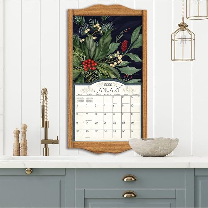 Lang, Midnight Garden 2026 Wall Calendar by Nicole Tamarin, 13.4'' X 12'', 12-Month Calendar with Stapled Binding