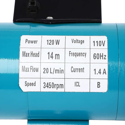 SCITOO Tap Water Booster Pump 204GPH Shallow Well Jet Pump 0.75HP Home Garden Irrigation JET Pump