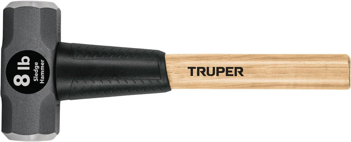 33187 8-Pound Sledge Hammer, Hickory Handle, 16-Inch