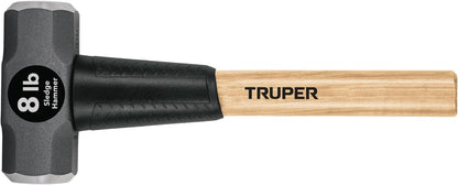 33187 8-Pound Sledge Hammer, Hickory Handle, 16-Inch