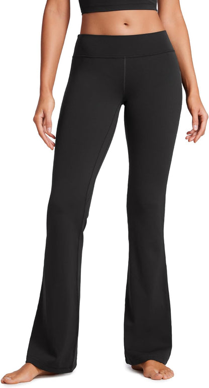 CRZ YOGA Butterluxe Low Rise Flare Leggings 32" - Bootcut Buttery Soft Lounge Casual Womens Yoga Pants