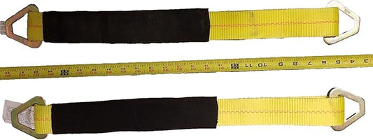 Everything for trailers, RVs and trucks and more - (PAIR) 2" x 2' For For Axle Straps with For Delta Rings, Heavy Duty Straps, Trailer For For Axle (FS1XN-1747)