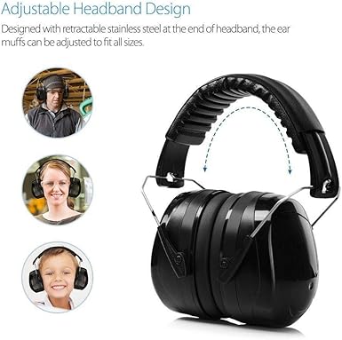 Ear Defenders, Noise Cancelling ChildrenAdult Ear Defenders for Concert, Firework, Flight, Thunderstorm