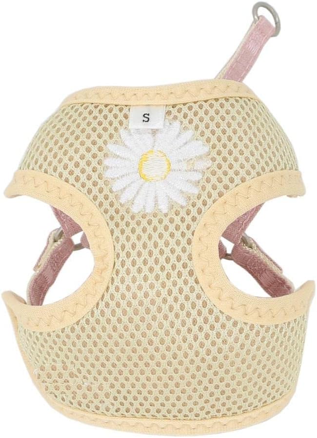 Dog Cat Harnesses Set Dog Harness and Leash Set Breathable Adjustable Bag Pet Harness for Small Medium Dog Cats Vest Dog Supplies E S