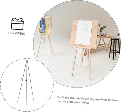 Sturdy Drawing Easel Light Weight Painting Board Rack Metal Store Artists
