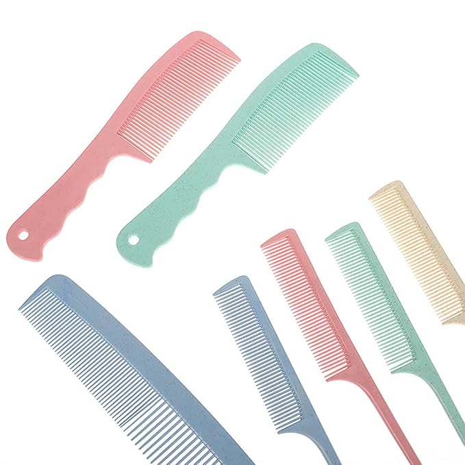 Pointed Tail Wide Teeth Hair Styling Comb Anti-static Hair Dye Brush Rat Tail Combs Salon Tools Barber Accessories