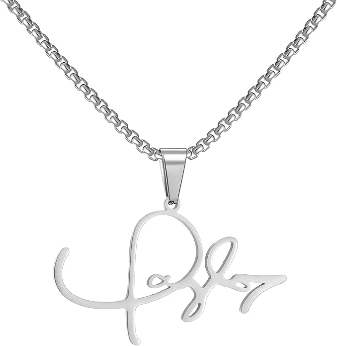 Album Song Title Necklace for Men, TS Inspired Necklace for Music Lover, Singer Fans Gifts Necklace for Boys