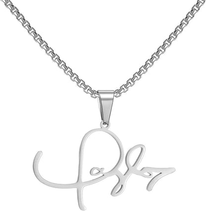 Album Song Title Necklace for Men, TS Inspired Necklace for Music Lover, Singer Fans Gifts Necklace for Boys