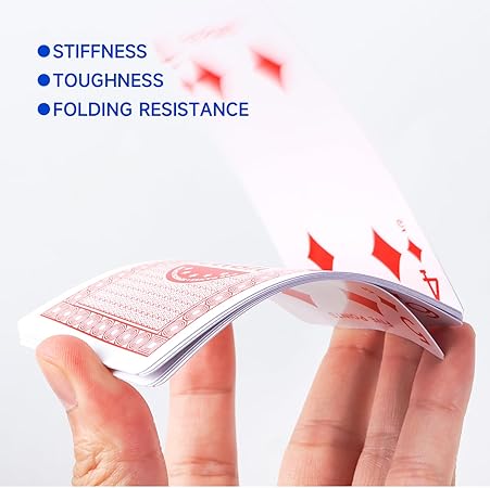 GSE Games  Sports Expert 2-Deck Canasta Cards with Point Values, Includes Canasta and Hand  Foot Game Rules, Traditional Rummy Game Playing Cards (Red)