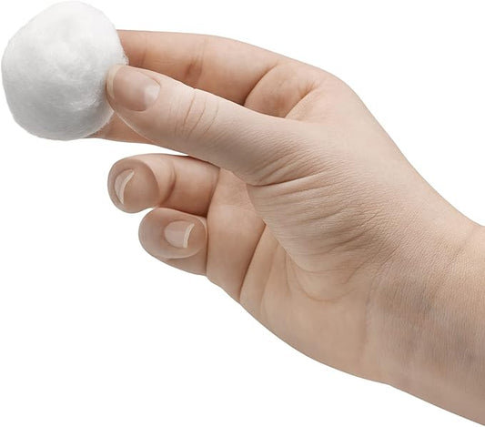 Basics Cotton Balls for Skincare, 200 Count (Previously Solimo)