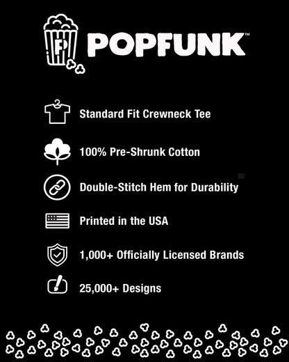 Popfunk Scooby-Doo and Shaggy Zoinks! T-Shirt, Black