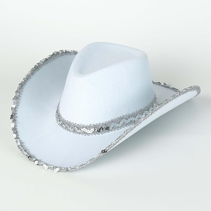 Western Cowboy Hat for Men Women Western Cattleman Style Cowgirl Hat for Travel Fashion Wide Brimmed Curved Hats