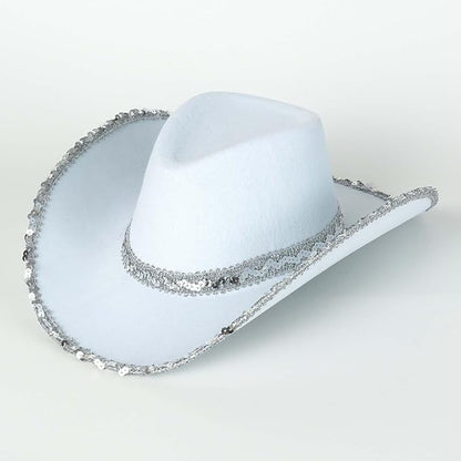 Western Cowboy Hat for Men Women Western Cattleman Style Cowgirl Hat for Travel Fashion Wide Brimmed Curved Hats