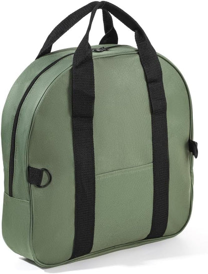 YELAIYEHAO Cable Bag - Jumper Cable Bag - Storage  Organizer for Cables, Cords, and Hoses (Green, 15.7 X 15.3X 4.3INCH)
