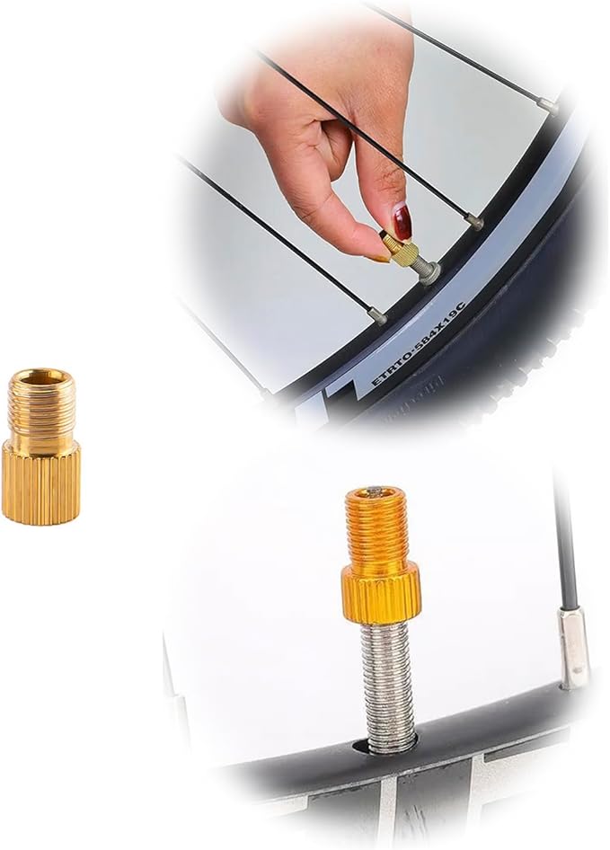 Needle Inflating Ball Tire Pump Adapter Kit Replacement for Portable Tire Inflator Air Comressor Air Nozzle Pump Adapter Kit for Inflatables, Sport Balls, Bicycles,Bike and inflator adapter kit,4pcs