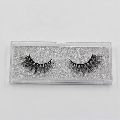 False Eyelashes 3D Eyelashes Luxury Handmade Lashes Natural Long Eye Lashes Fluffy False Lash Eye Popular Eyelashes D21 - (Color: D21)