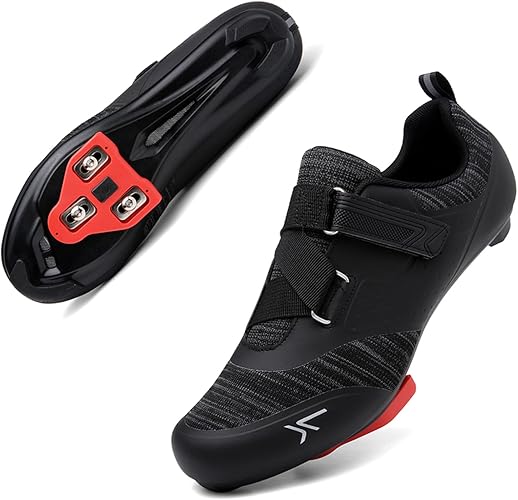 Mens Cycling Shoes Compatible Lock Pedal Bike Shoes Womens Bicycle Shoes Road Bike Riding Shoes