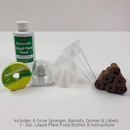 AeroGarden Grow Anything Seed Pod Kit (6 pod), Model Number: 806528-0208