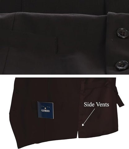 Gioberti Men's Formal Suit Vest Fit for Business or Casual Dress