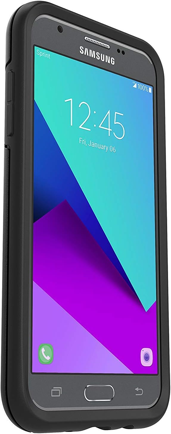 OtterBox SYMMETRY SERIES Case for Samsung Galaxy J3 (2017 model ONLY) - Galaxy Express Prime 2, Galaxy Amp Prime 2, Galaxy Sol 2, Galaxy J3 Emerge, Galaxy J3 Prime, Galaxy J3 Luna Pro - Bulk Packaging