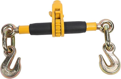 Labor Saving, Bumpy Textured Rubber Grip, Excellent Alloy Steel Material, Detachable, Wide Application Ratchet Chain With Chain for Stationary Transportation