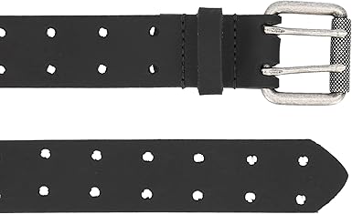 Black Oak Colonial Belt Company Men's Made in The USA Casual Leather Jean Belt
