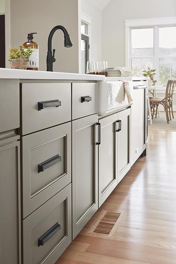 Amerock 5-1/16" Appoint Matte Black Drawer Pull