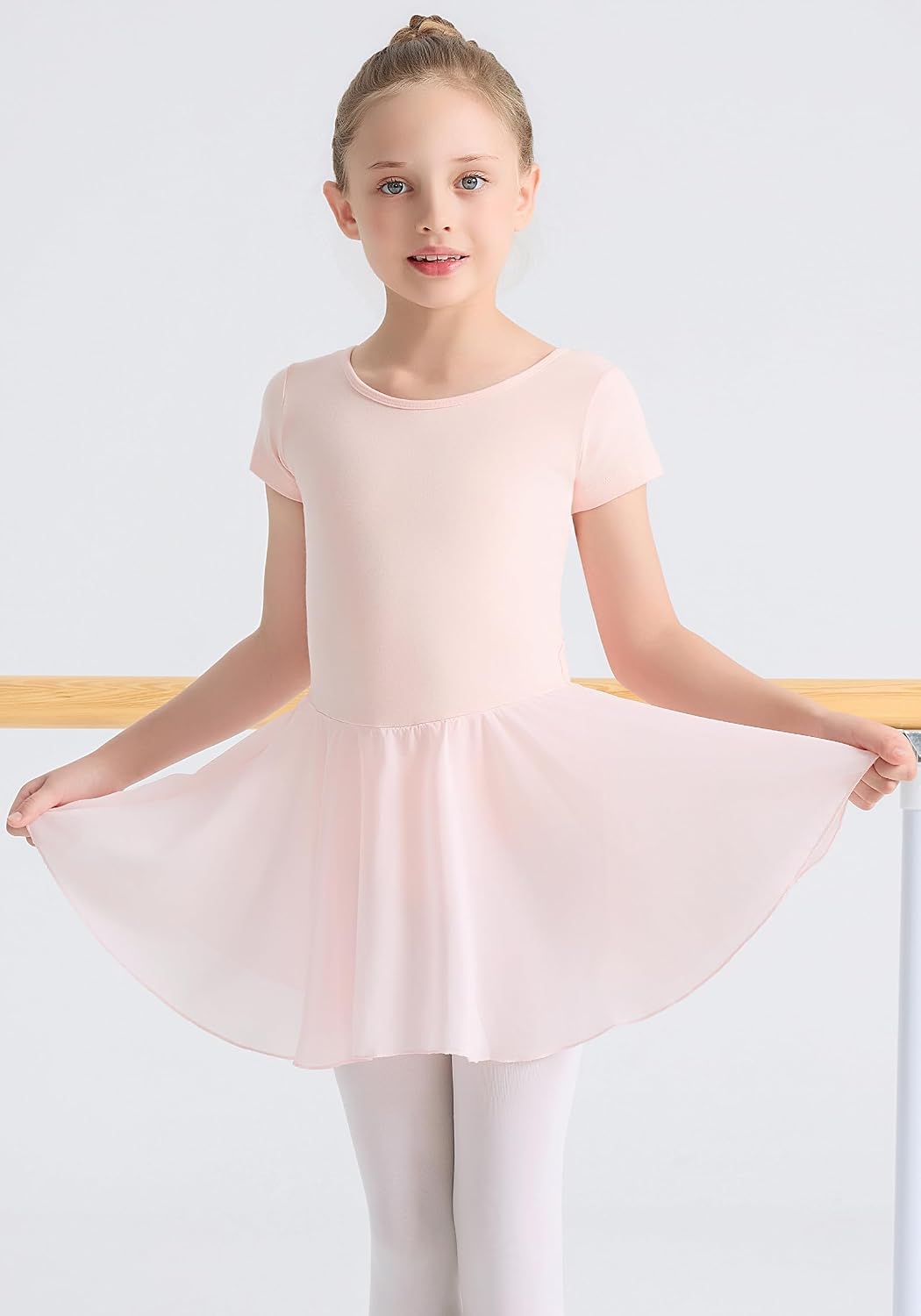 Ballet Leotards for Girls Ballet Dress for Toddler & Ballet Outfit with Criss-Cross Back, 2T-11Y