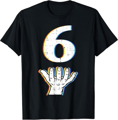 Number 6 Matching 67 Meme Halloween Costume Men Women Kids T-Shirt
