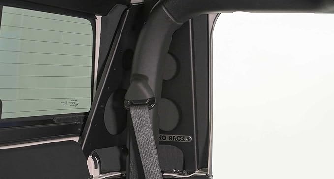 Rhino Rack Backbone Compatible with Jeep JT Gladiator - System for Mounting a Pioneer Platform (RJTB1) Black
