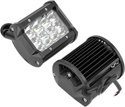 LED Work Light, 1 Pair 1V-48V 4inch 4-Row 36W Universal Working Light Bar Driving Lamp for Trucks Forklifts Off Road Vehicles Engineering Vehicles Cars Ships Motorcycles
