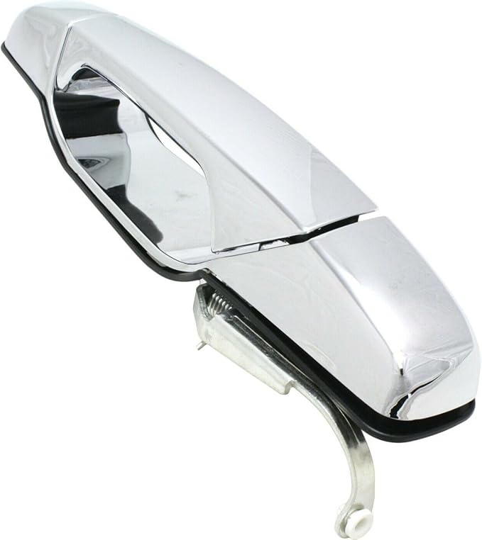 Door Handle Exterior Rear Passenger Side Right Chrome Without Key Hole for GMC, for Chevy, for Cadillac OHGGYQO