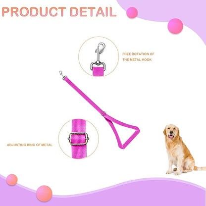 Dog Grooming Belly Straps, Adjustable Loops Extension, Table Arm Extender With Clamp for Bathing, Accessories Extension Loop Restraint Leash
