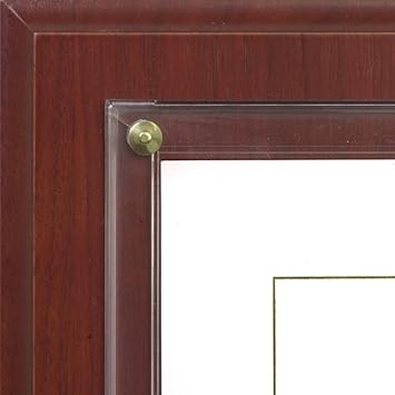 Slide-in Certificate Plaque and Document Holder (CHERRY)