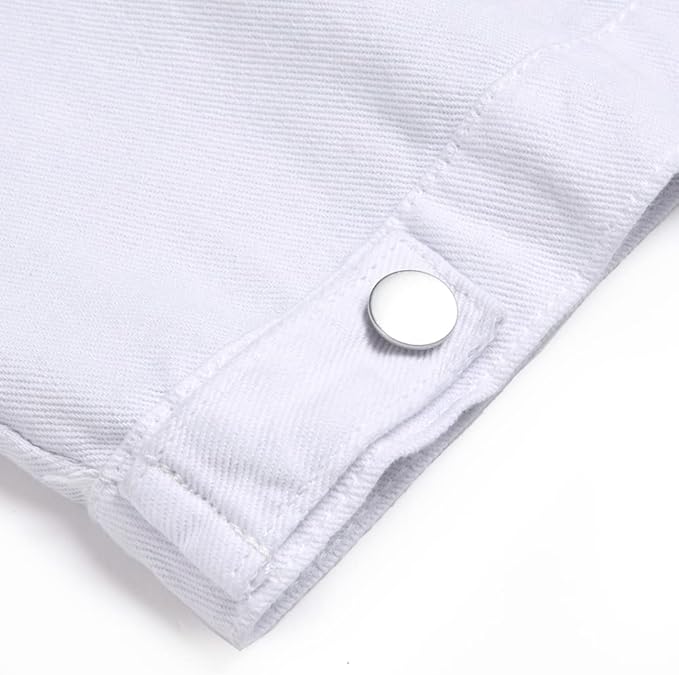 Men's Denim Vest,Sleeveless Jacket Slim Fit Vintage Casual Ripped Summer Jean Vest for Men