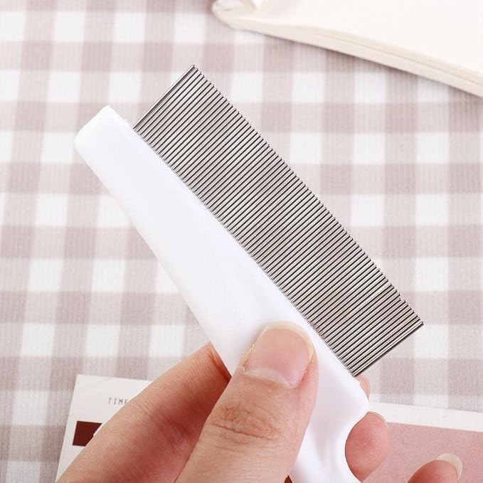 Dog Comb for Removes Knots, Cat Comb Grooming Brush Small Pet Hair Remover for Home Grooming Kit(14cm,Blue)