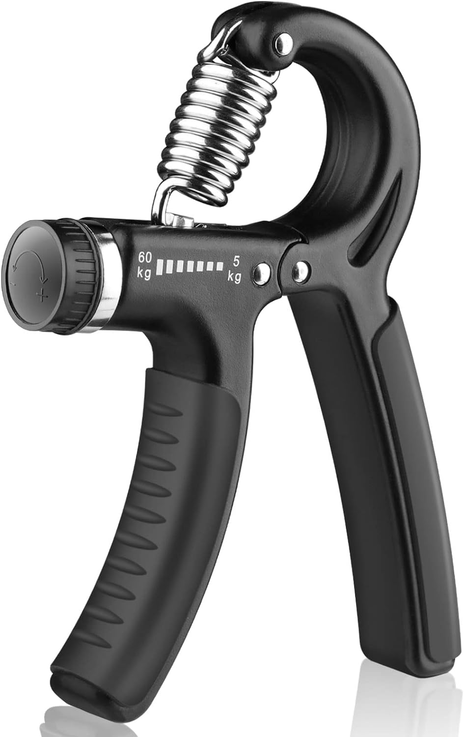 AIXPI Grip Strength Trainer, Hand Grip Exerciser Strengthener with Adjustable Resistance 11-132 Lbs (5-60kg), Forearm Strengthener, Hand Exerciser for Muscle Building and Injury Recover 1 PACK (Has Cosmetic Defects)