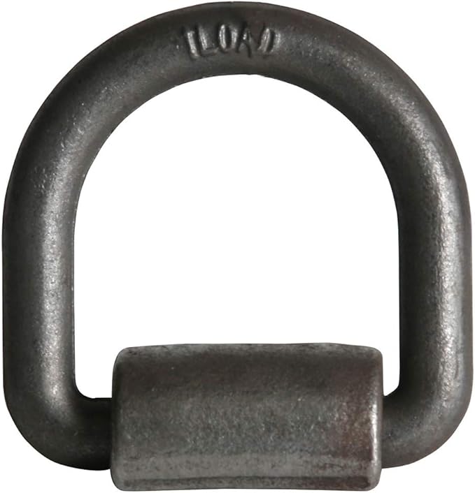 DC Cargo Weld-On D-Ring Tie-Down Anchors – 5/8" (4 Pack) Heavy-Duty Forged Steel with 18,900 lb. ABS – Rotating D-Rings Secure & Durable for Trailers, Trucks, Warehouses, Docks