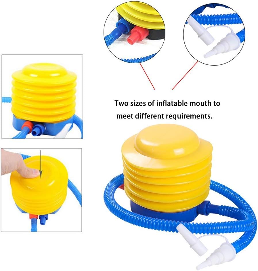 Foot Pump - Sports Inflatable Pump for Inflatables, Yoga, Bed, Mattress, Inflatable Boat, Exercise Ball, Balloon, Balls, Swimming Ring&Toys