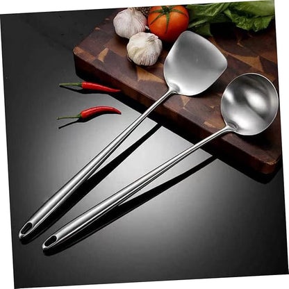 Stainless Steel Wok Cooking Utensil 304 Grade Spatula for Home Restaurant Use