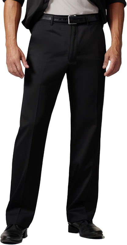 Men's Expandable Waist Dress Pants | Premium Stretch Texture Weave Work to Weekend Pants