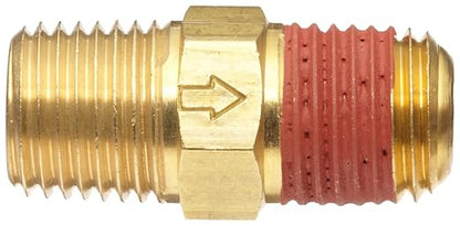 Control Devices-M2525-1WA Brass Ball Check Valve, 1/4" NPT Male