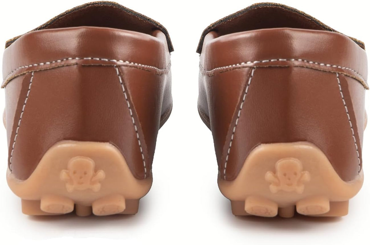 Boys Girls Loafers Dress Flats Slip-On Oxford Casual Moccasins School Walking Boat Shoes(Toddler/Little Kid/Big Kid)