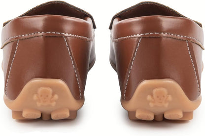 Boys Girls Loafers Dress Flats Slip-On Oxford Casual Moccasins School Walking Boat Shoes(Toddler/Little Kid/Big Kid)