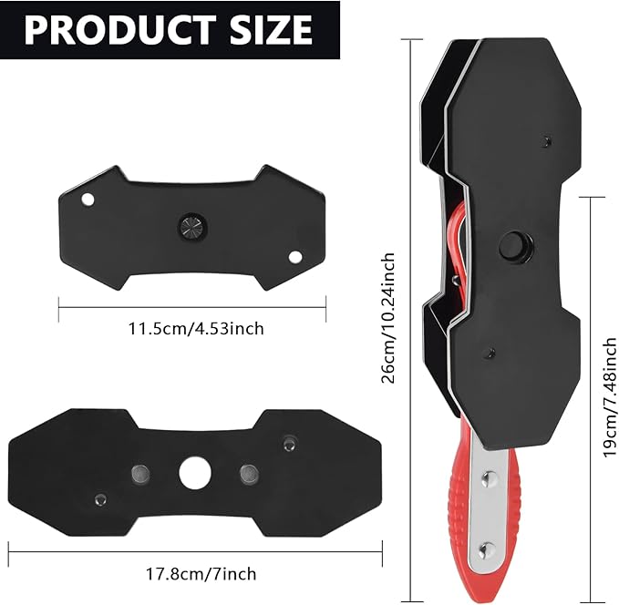 Brake Caliper Ratchet Tool, Car Ratcheting Caliper Piston Spreader Press Tool, Ratcheting Brake Caliper Tool