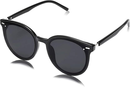 SOJOS Sunglasses Womens Trendy 2024 Classic Round Retro Vintage Shades Large Frame Sunnies SJ2067