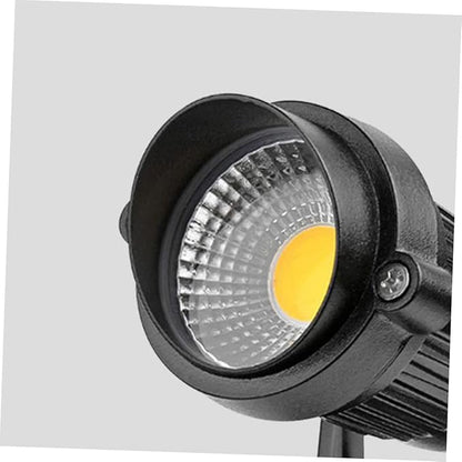HOMSFOU Led Flood Light Outdoor Solar Spotlights Landscape Ground Light for Yard Garden Patio Fence