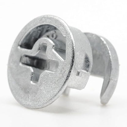 ReplacementScrews Eccentric Cam Locks Compatible with IKEA 103114 (Kullen, Alex, MICKE) Case with Flange - 12mm x 10mm - Zinc Alloy (Pack of 12)