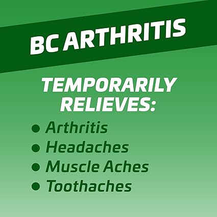 BC Pain Relief Powder, Arthritis Pain, 50 ct (Pack of 1)