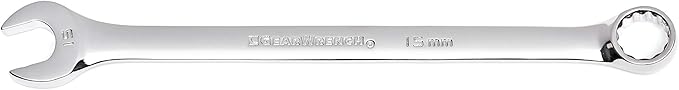 GEARWRENCH 12 Pt. Long Pattern Combination Wrench, 15mm - 81672